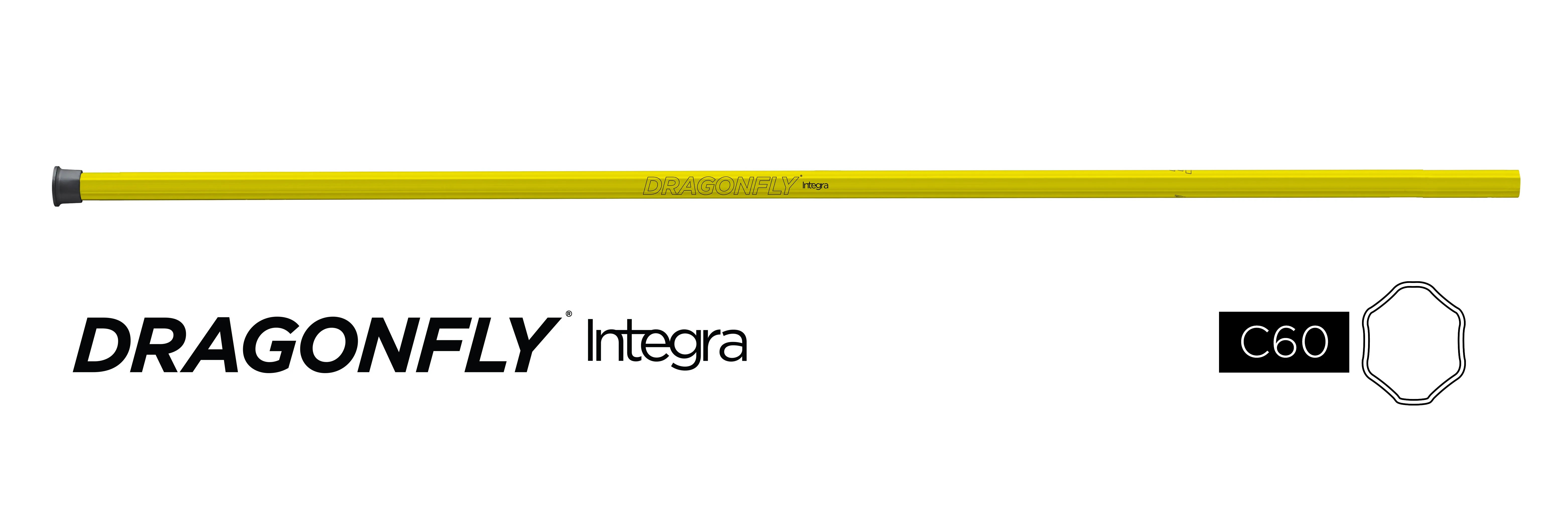 EPOCH 2019 Dragonfly Integra C60 TECHNO COLOR (RED, BLUE, YELLOW, ORANGE), 60 Mid-Flex iQ8, Concave shaft shape, (DEFENSE POLE)-