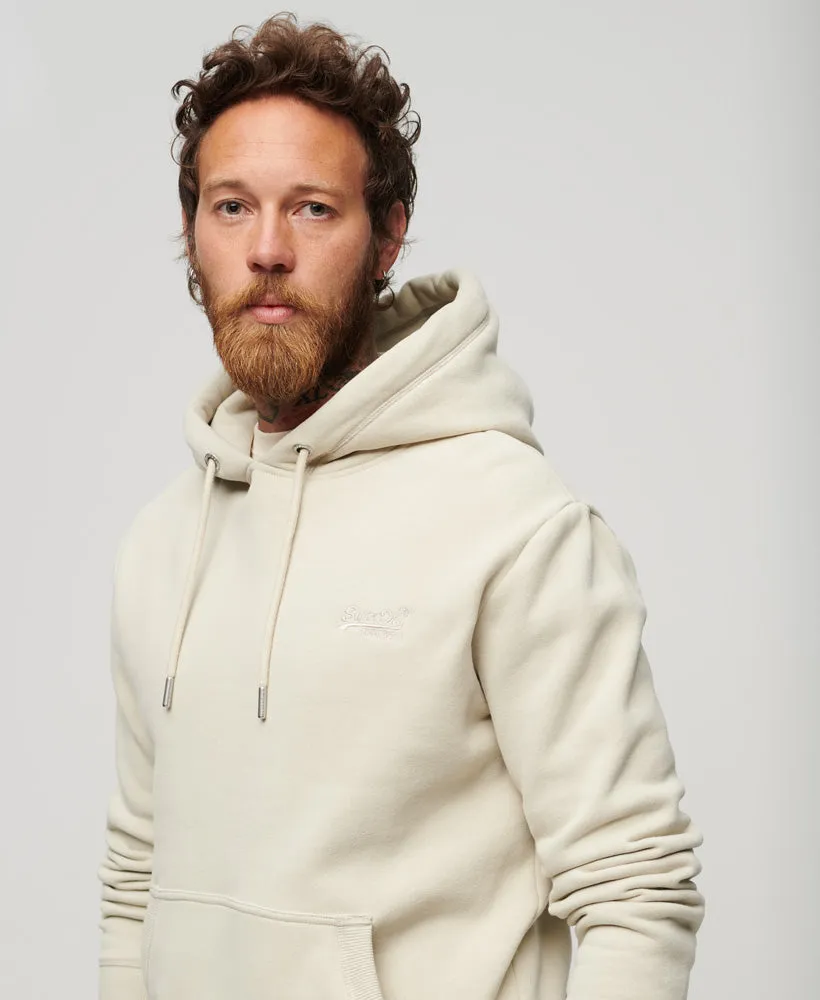 Essential Logo Hoodie | Light Stone Beige