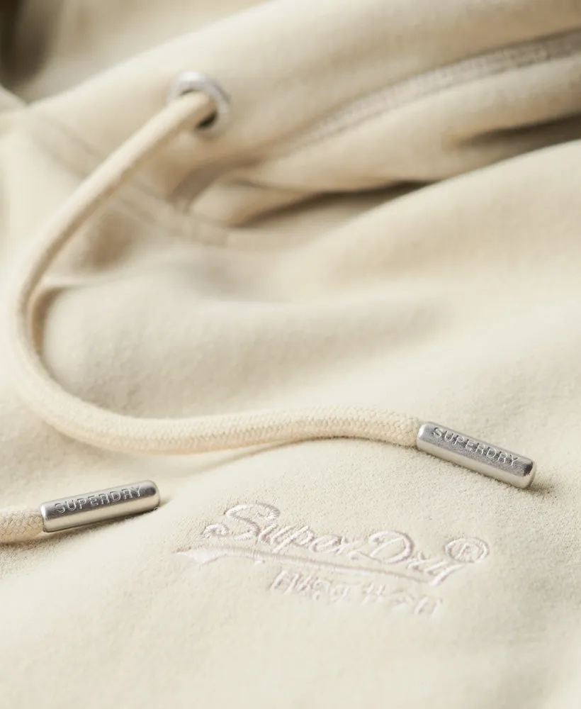 Essential Logo Hoodie | Light Stone Beige