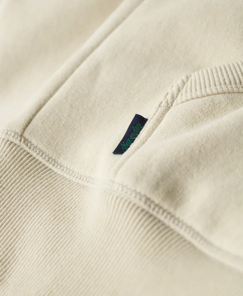 Essential Logo Hoodie | Light Stone Beige