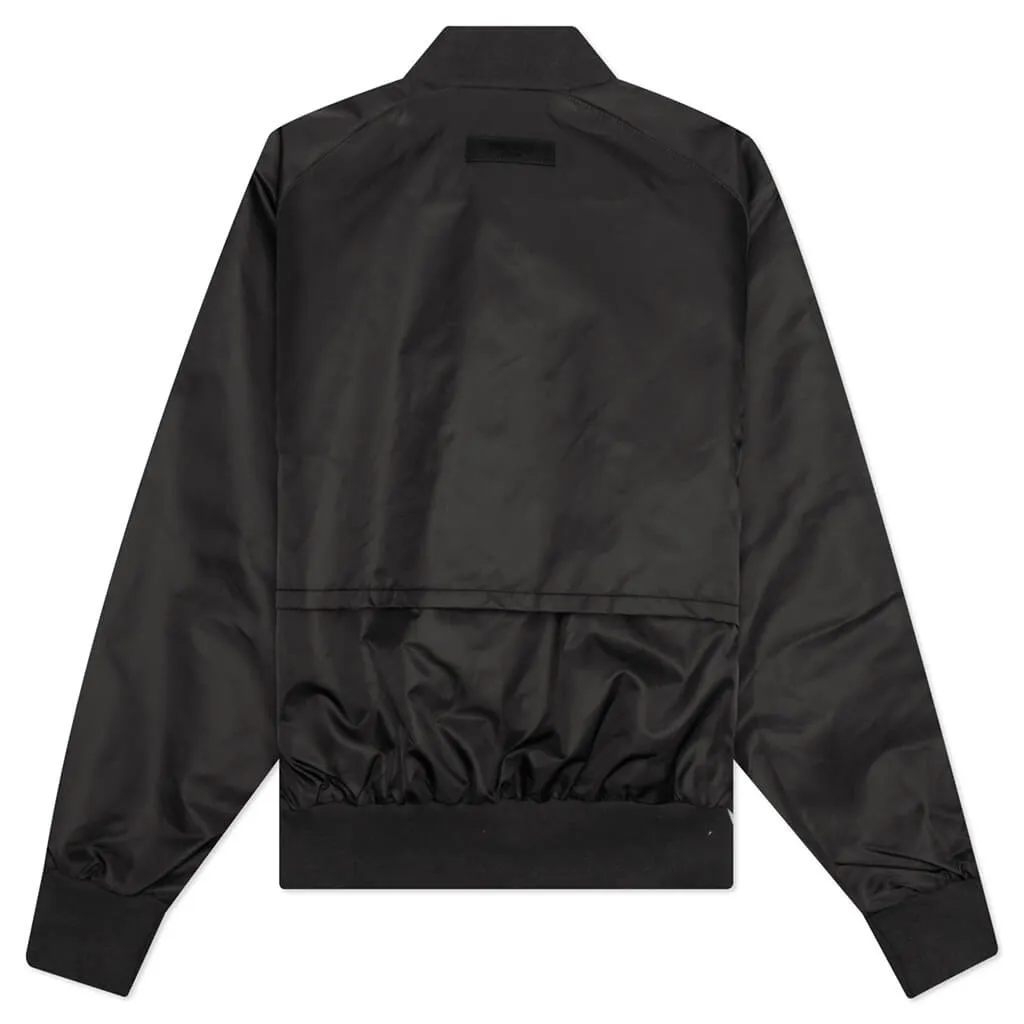 Essentials Kid's Baseball Jacket - Iron