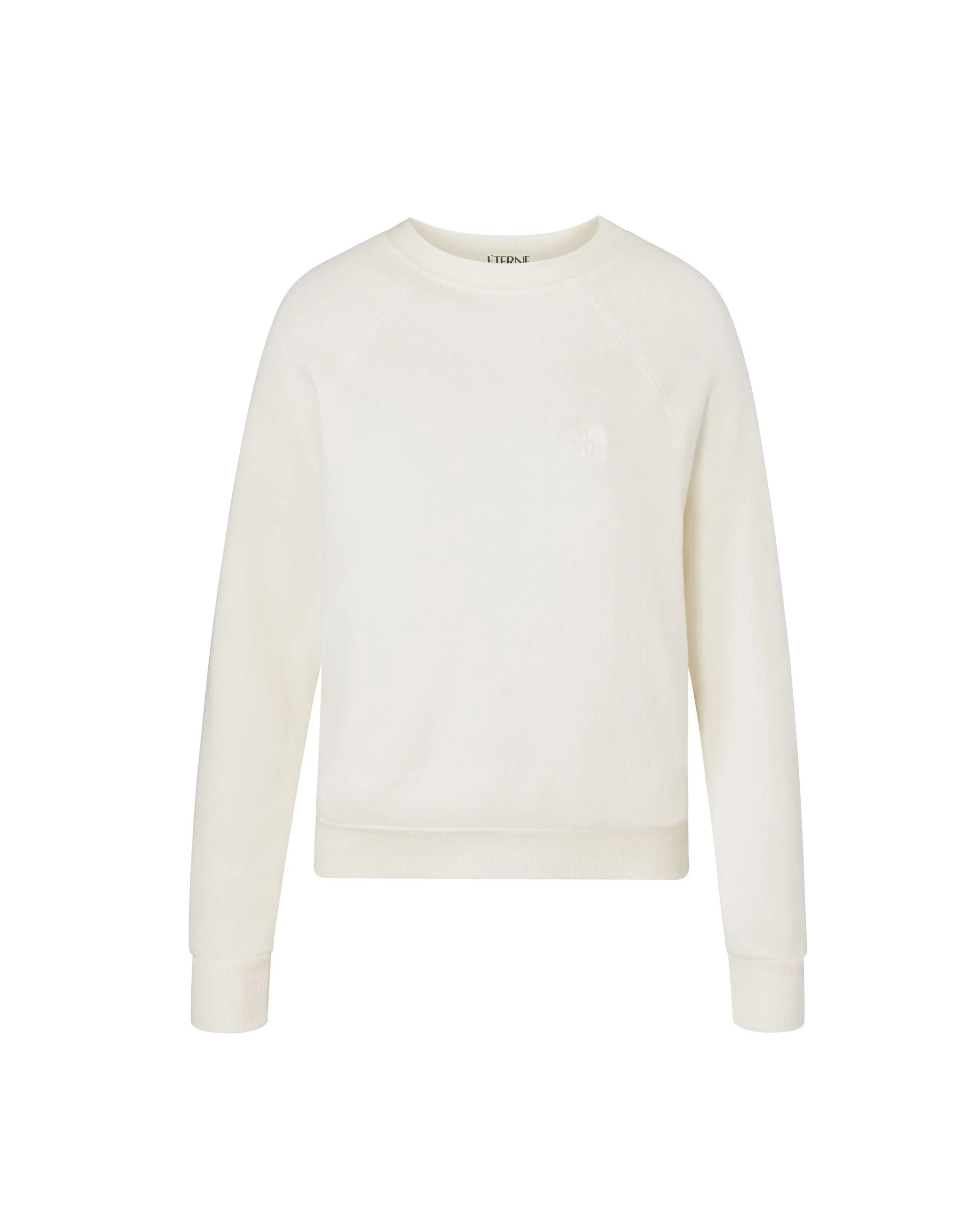 Eterne - Shrunken Raglan Sweatshirt - Ivory