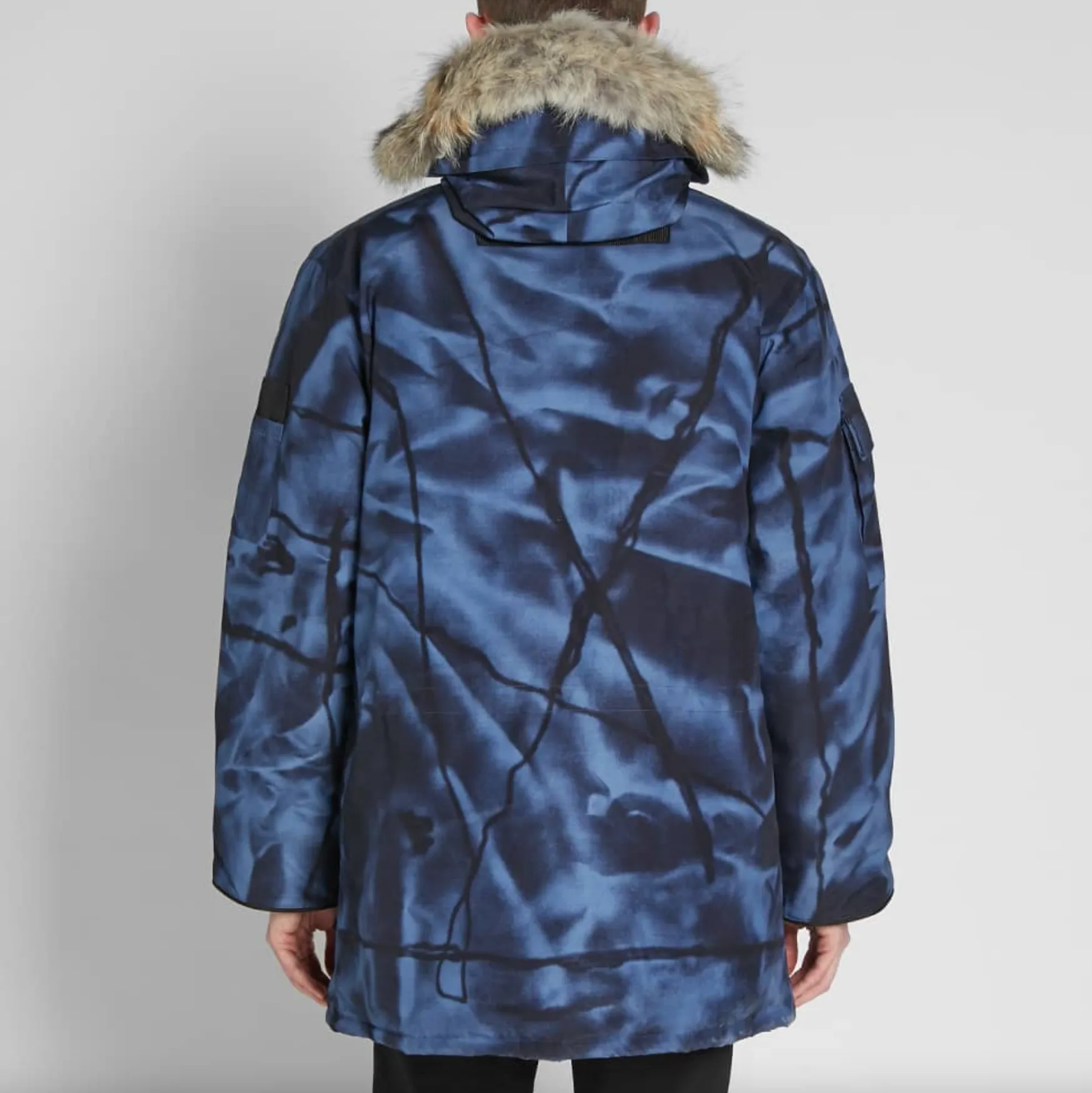 EXPEDITION PARKA - ABSTRACT BLUE CAMO