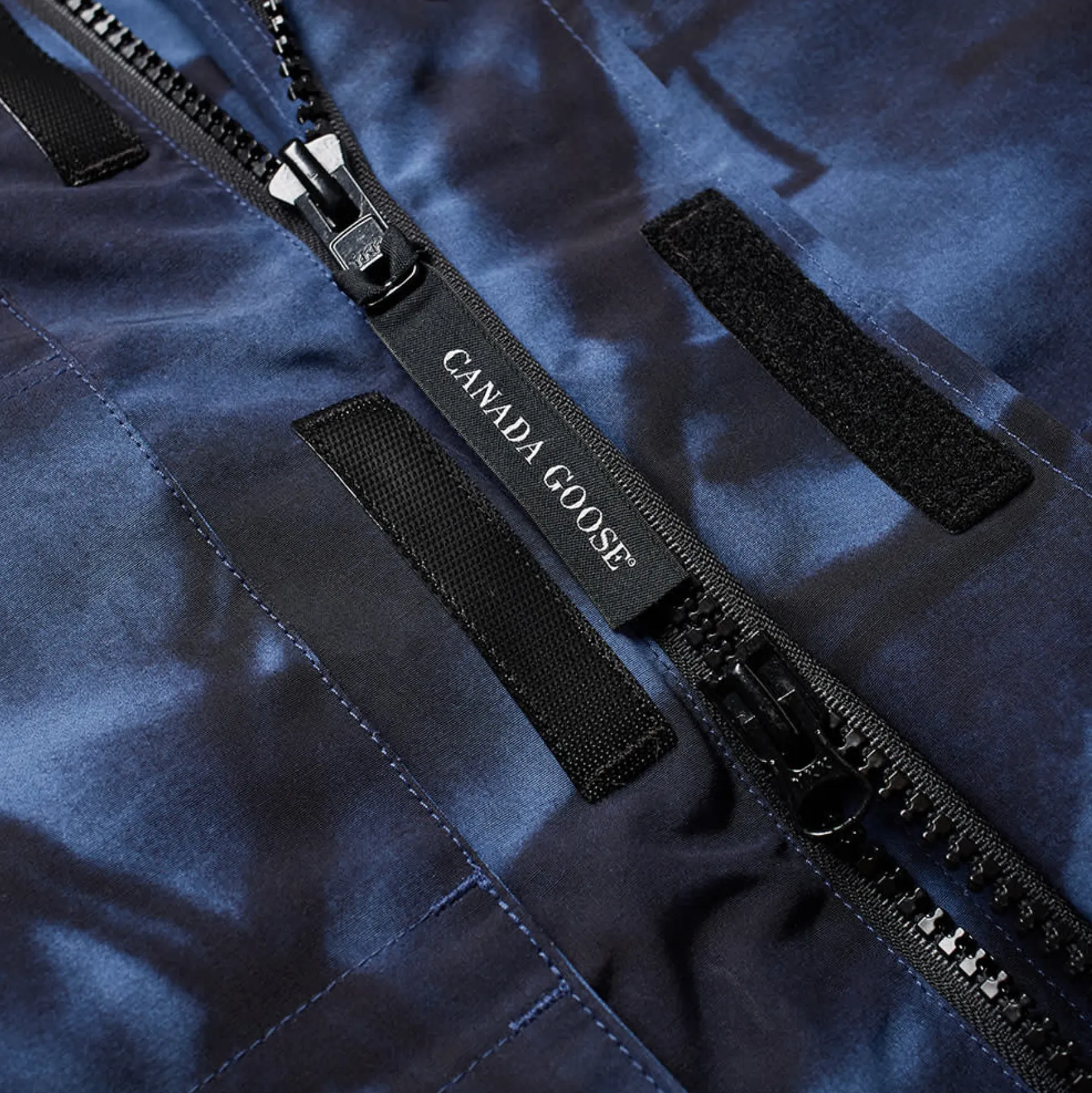 EXPEDITION PARKA - ABSTRACT BLUE CAMO