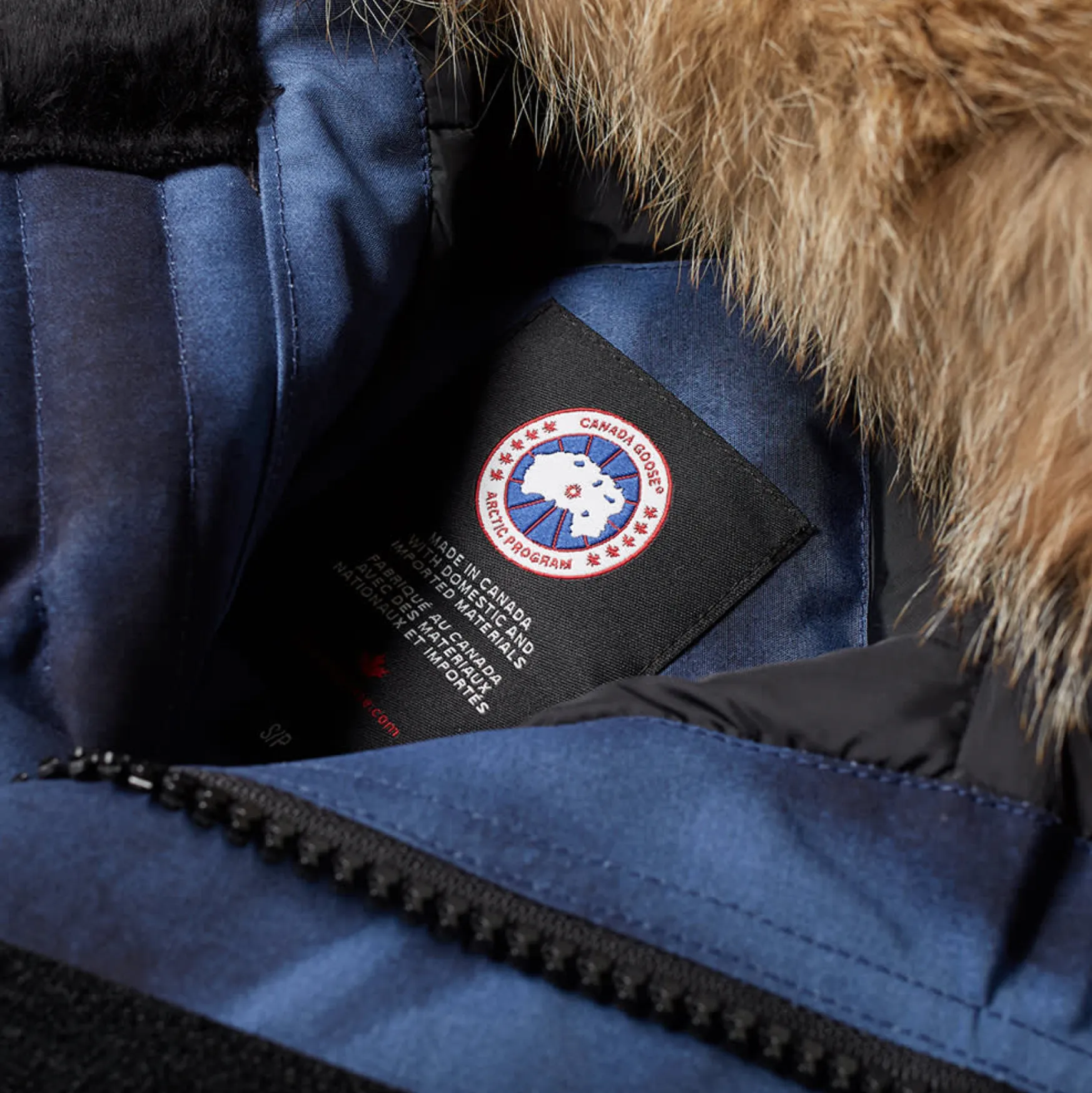 EXPEDITION PARKA - ABSTRACT BLUE CAMO