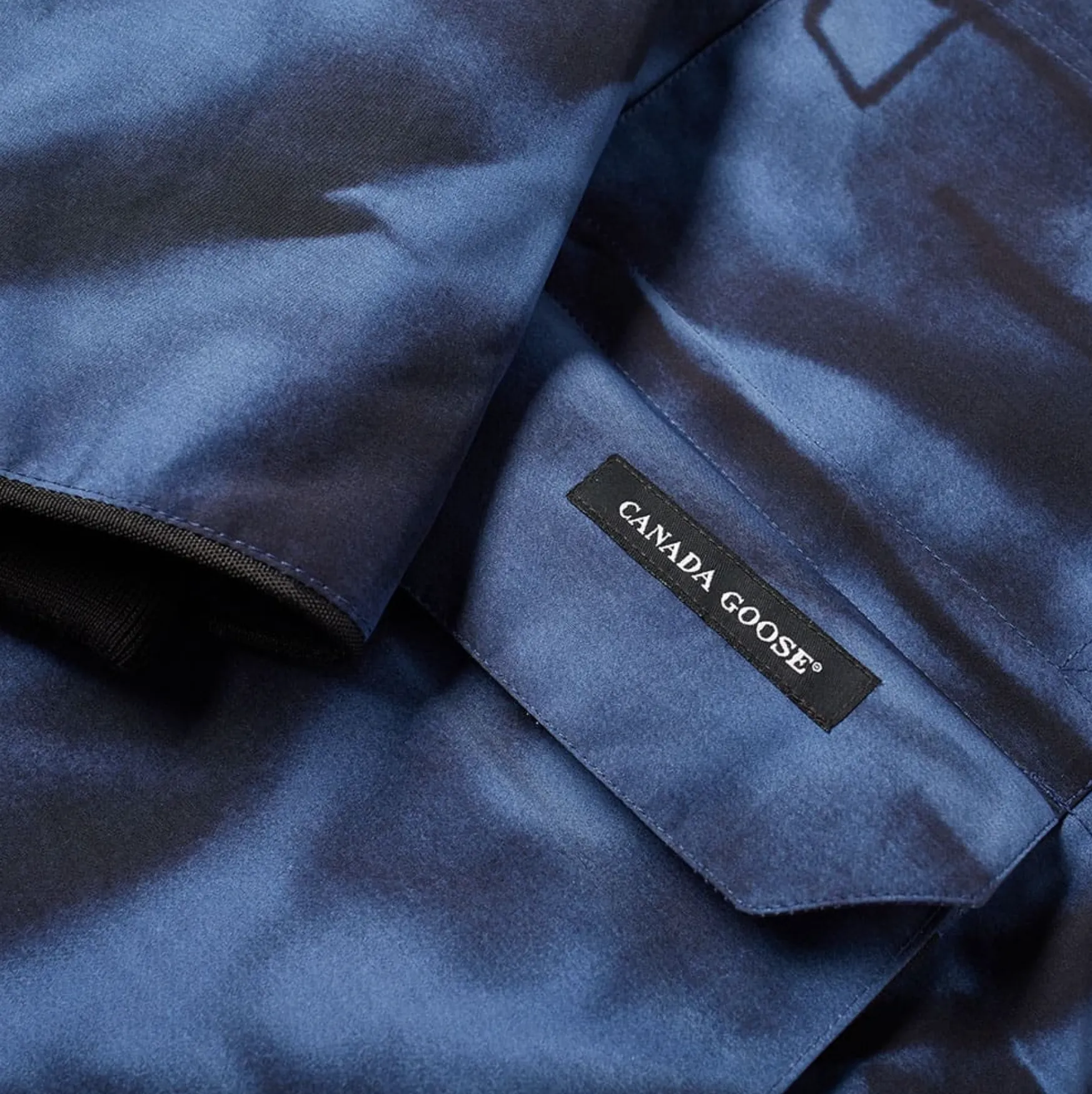 EXPEDITION PARKA - ABSTRACT BLUE CAMO