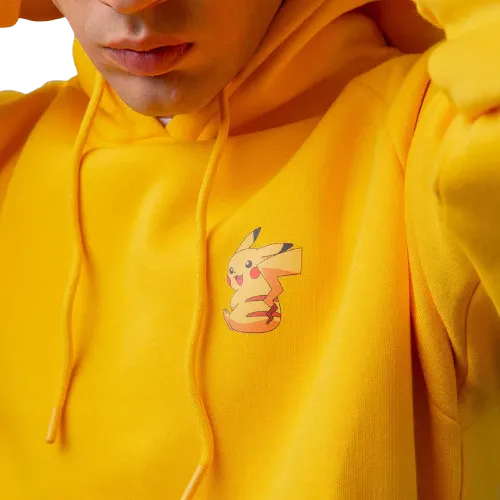 Felpa Dolly Noire Pokemon Pikachu Hoodie