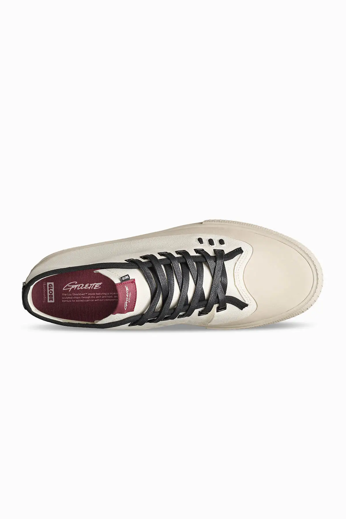 Gillette Mid - Cream/Black - Skate Shoes