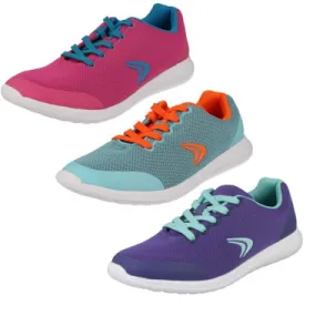 Girls Clarks Air Spring FX Trainers SprintZone JNR