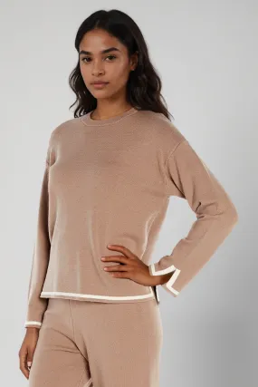 Hazel Sweater | Taupe Gray