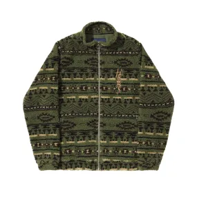 Helas Dew Teddy Jacket Green