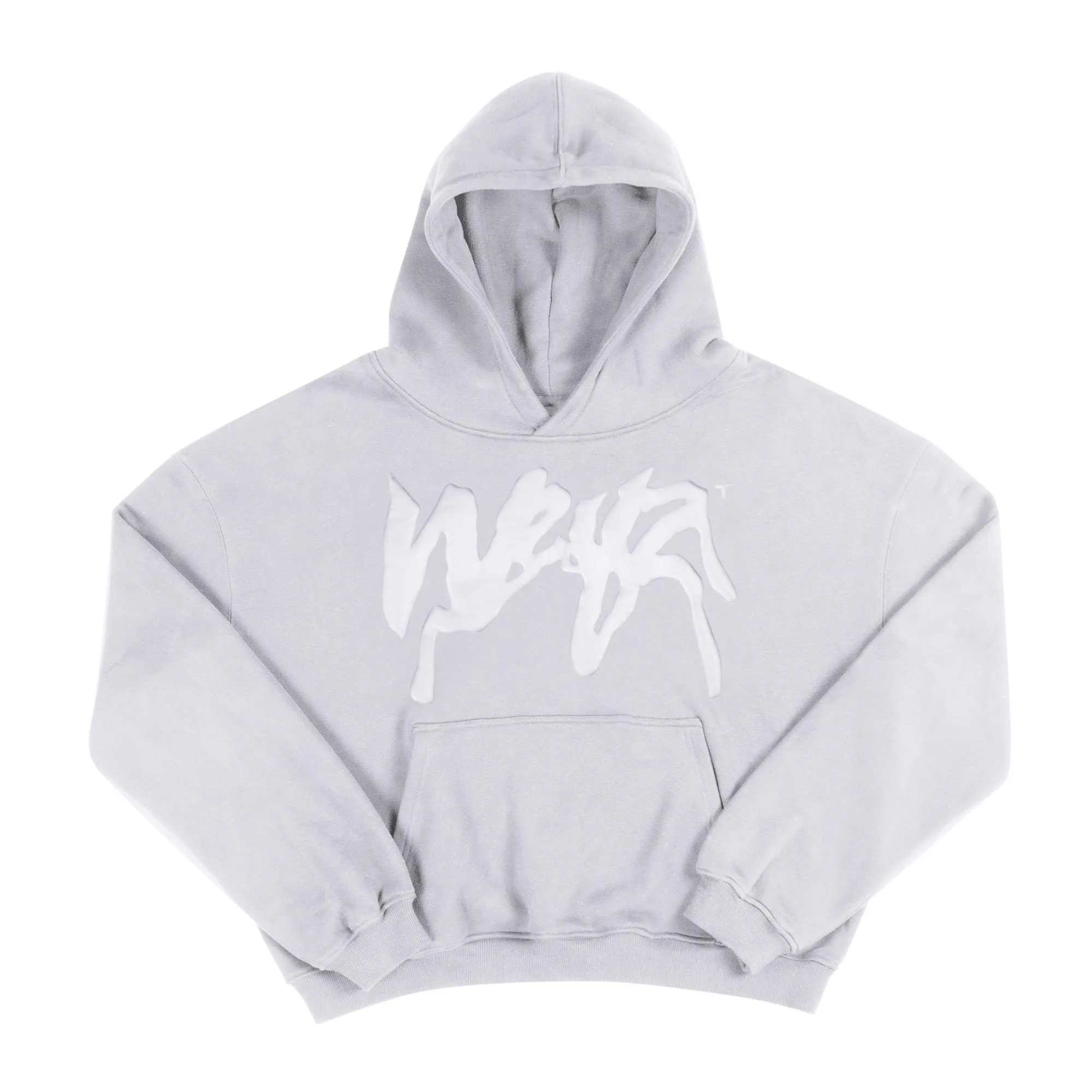 Hoodie Puffy Weyz - Light Grey