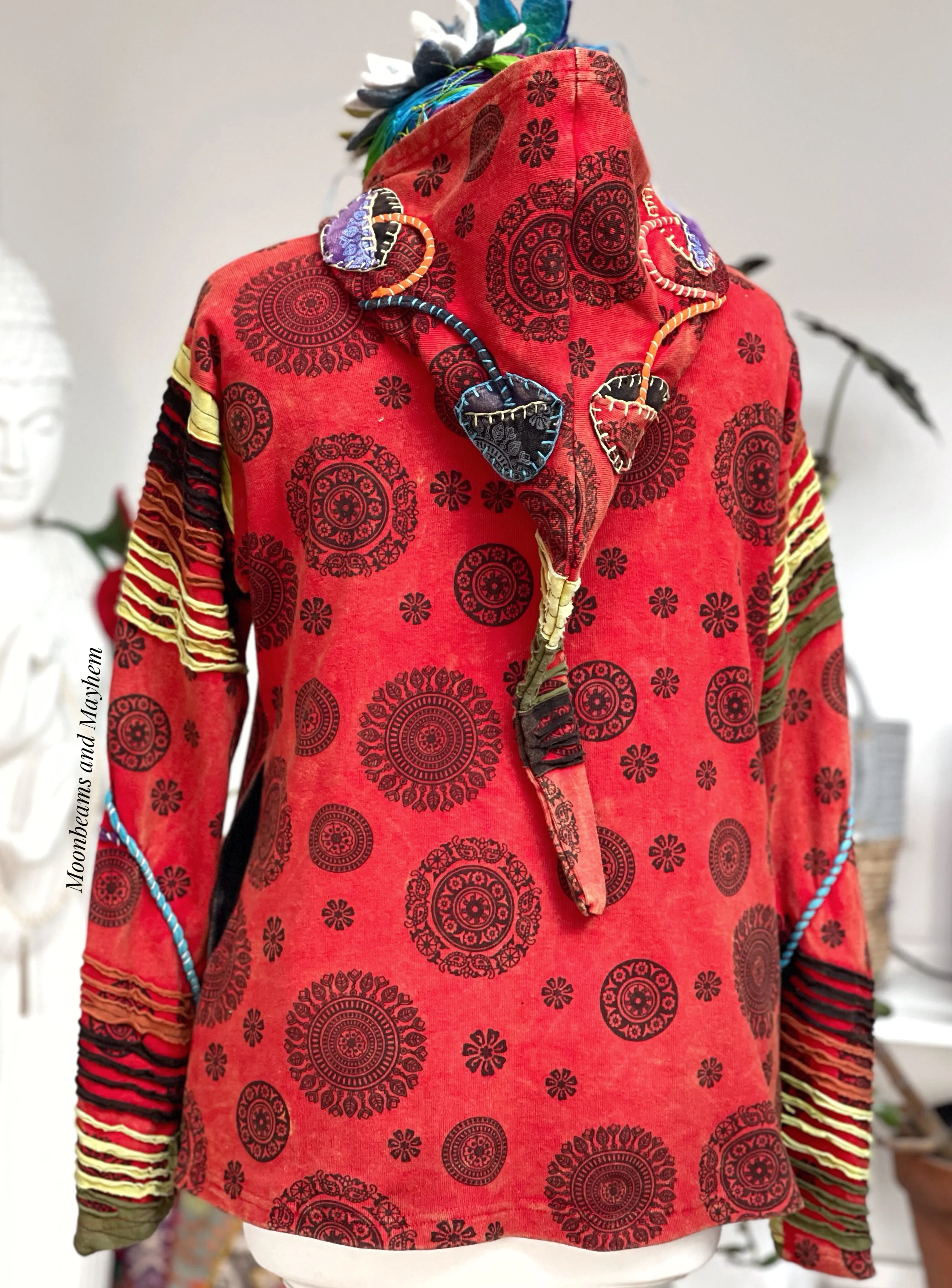 INDIAN RED WOODLAND DREAMS JACKET S / M / XL