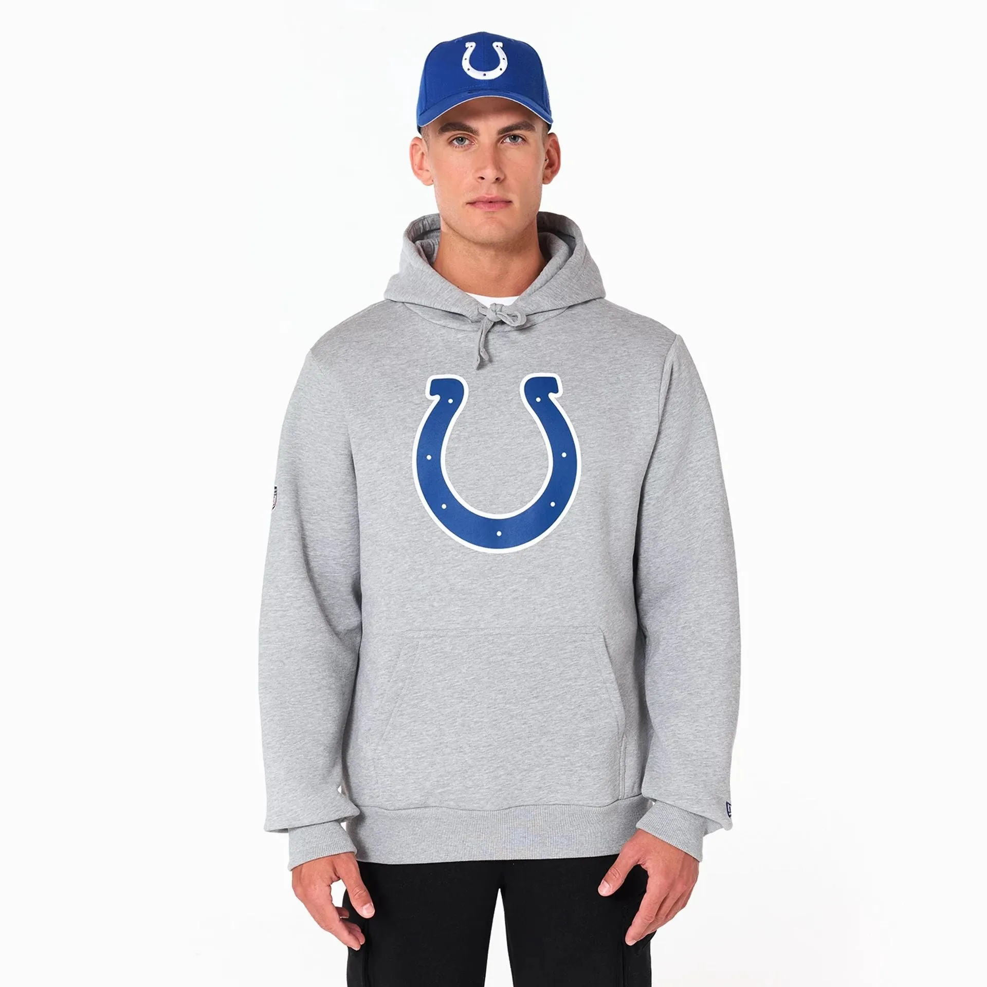 Indianapolis Colts NFL Grey Pullover Hoodie