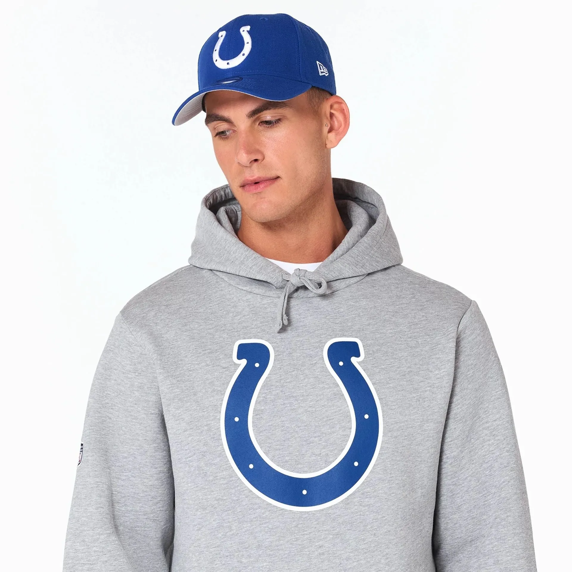 Indianapolis Colts NFL Grey Pullover Hoodie