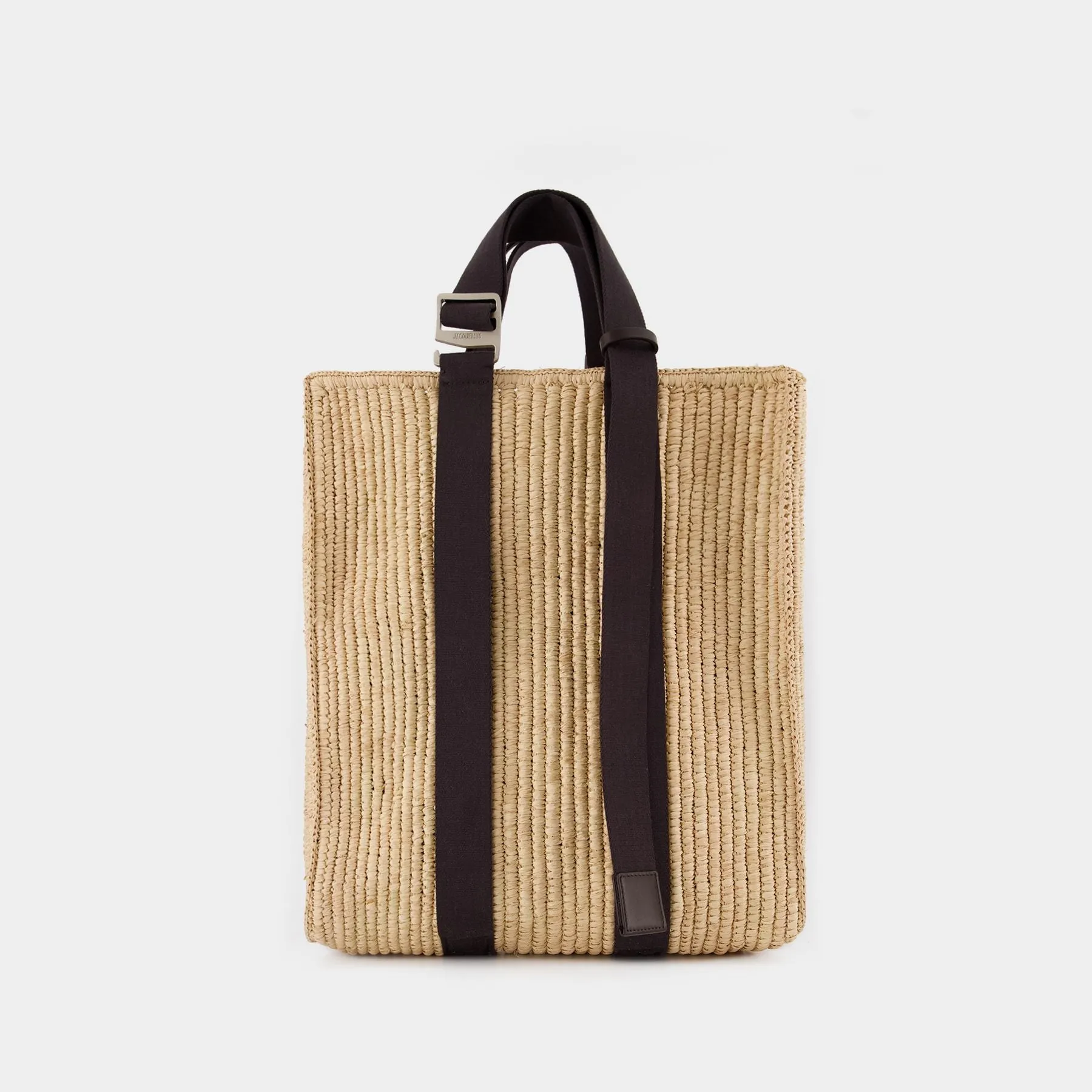 Jacquemus  Le Panier Tote Bag - Jacquemus -  Dark Brown - Raphia