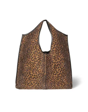 Jerome Dreyfuss Paco Leopard Tote Bag