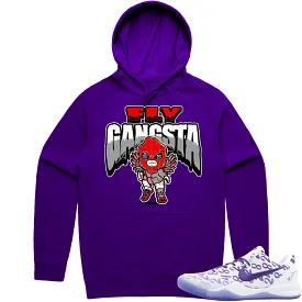 Kobe 8 Court Purple 8s Hoodie to Match - RED FLY GANGSTA