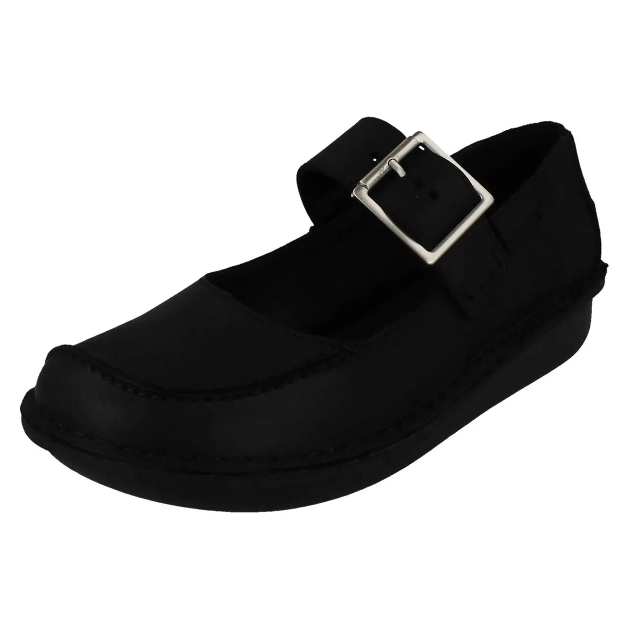 Ladies Clarks Buckle Detail Casual Shoe - Funny Bar