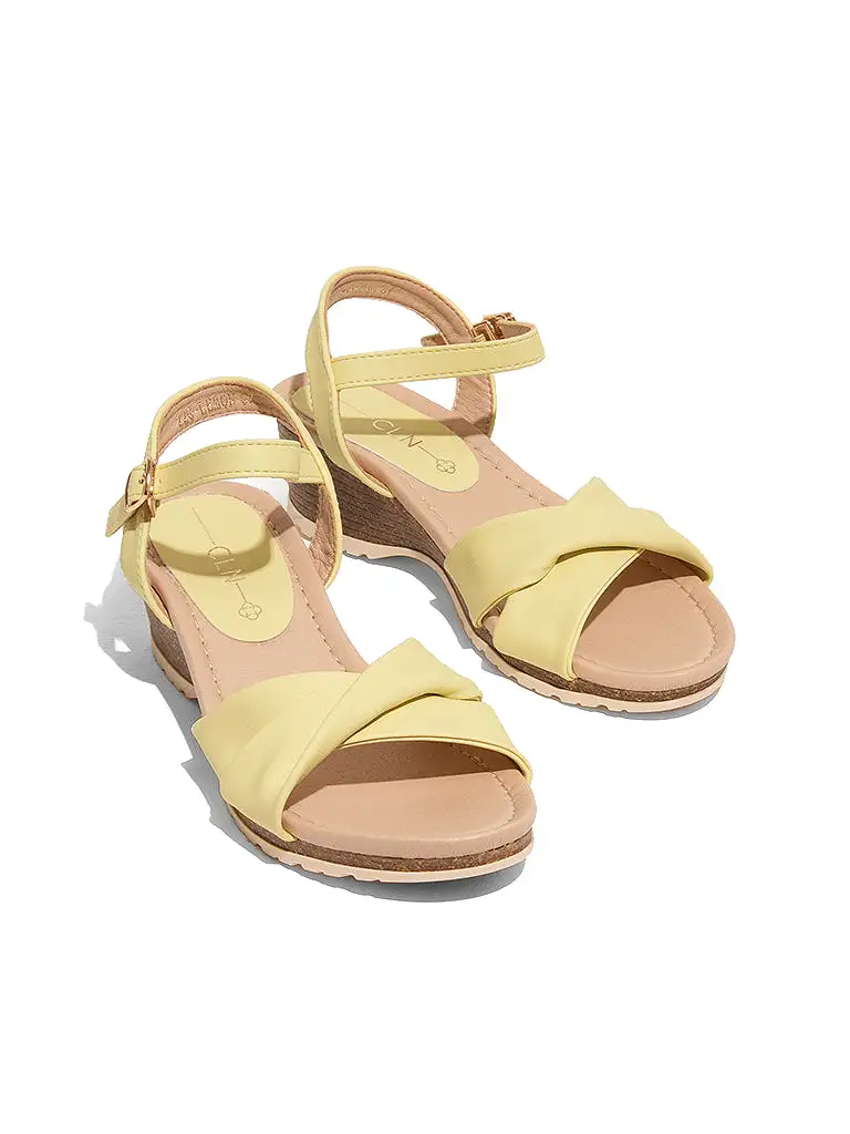 Lemon Wedge Sandals