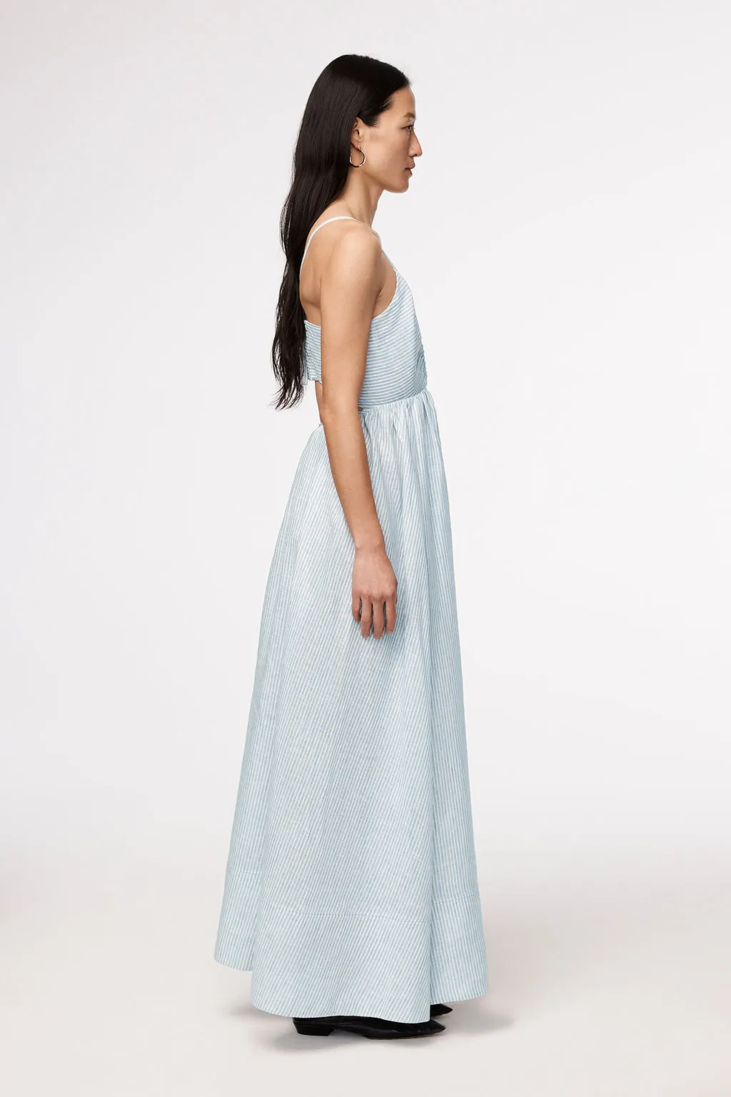 Linen Halter Dress