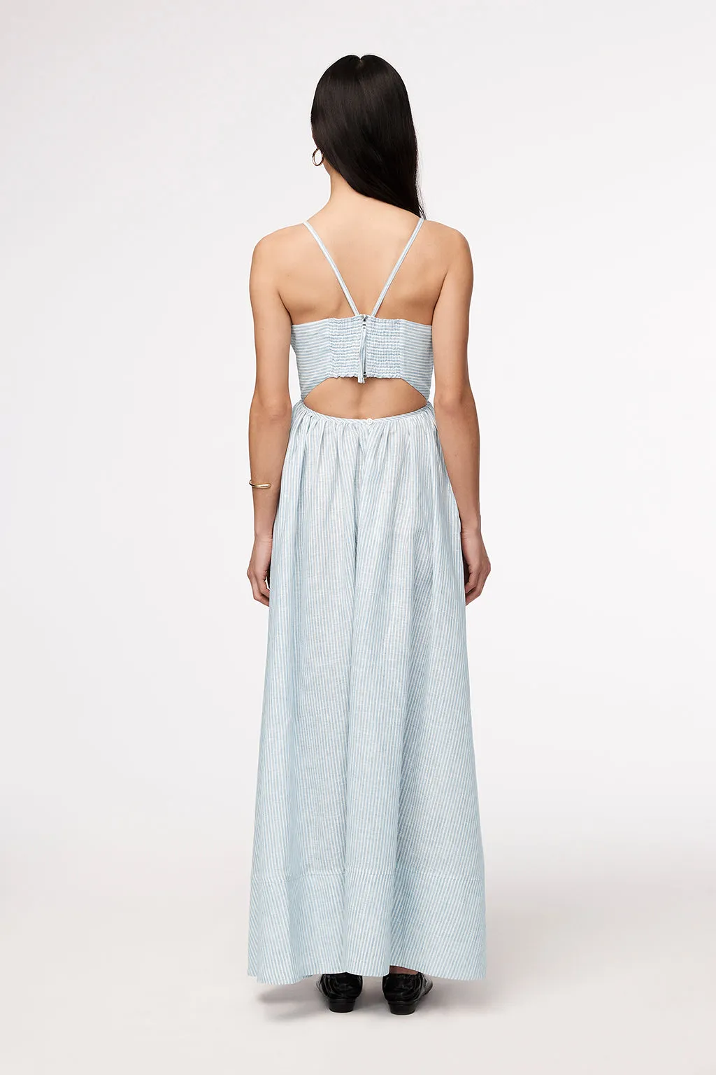 Linen Halter Dress