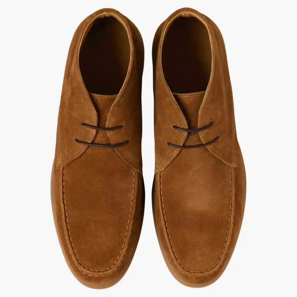 Loake - Amalfi Suede Boots in Chestnut