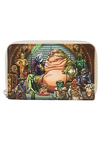 Loungefly Star Wars Return of The Jedi 40Th Anniversary Jabbas Palace Zip Around Wallet | Kaleidoscope