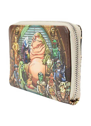 Loungefly Star Wars Return of The Jedi 40Th Anniversary Jabbas Palace Zip Around Wallet | Kaleidoscope