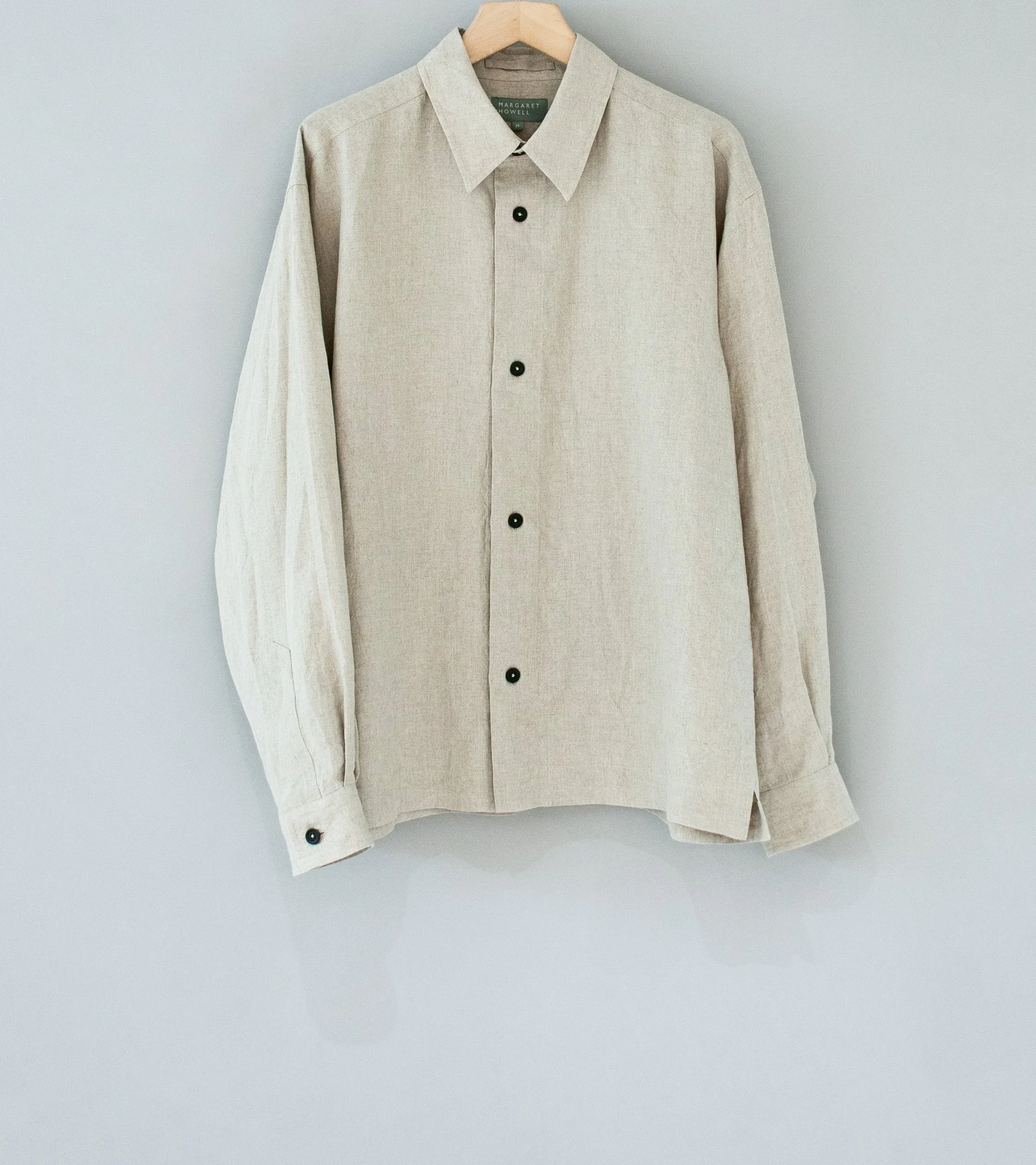 Margaret Howell 'Minimal Boxy Shirt' (Natural Shirting Linen)