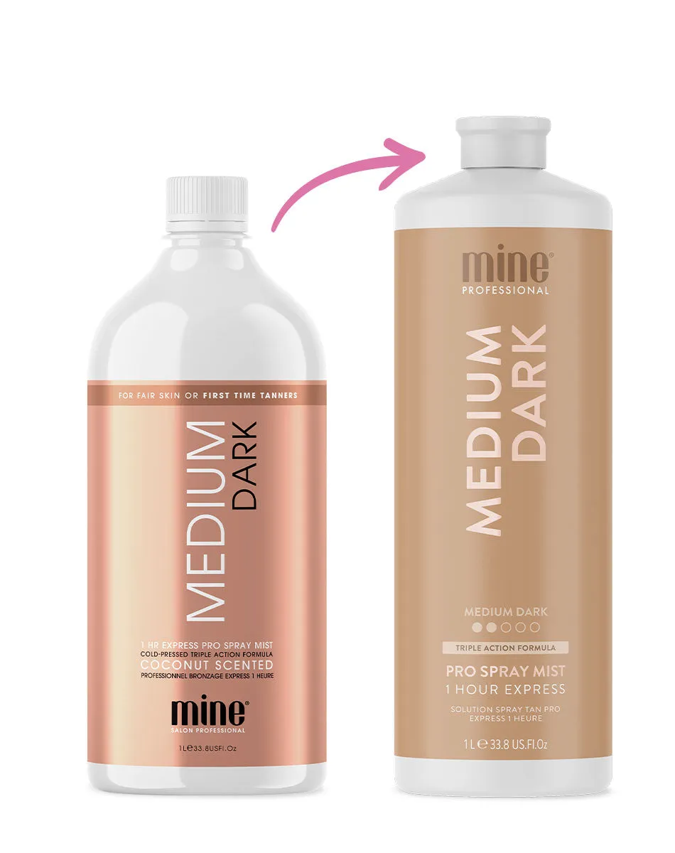 Medium Dark Pro Spray Mist