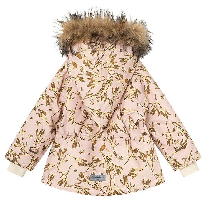 Mini A Ture Baby Wang Faux Fur Jacket Doeskind Sand