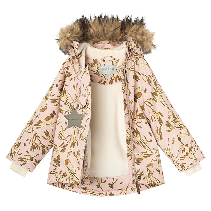 Mini A Ture Baby Wang Faux Fur Jacket Doeskind Sand