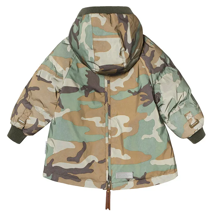 Mini A Ture Baby Wen Anorak Agave Green