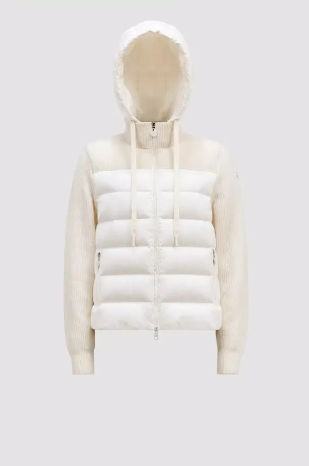 MONCLER  |Padded Wool Zip-Up Hoodie