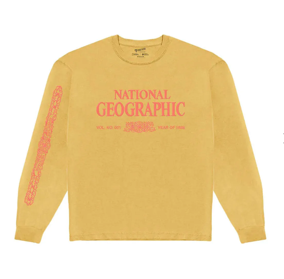 National Geographic x Parks Project Legacy Puffy Print Long Sleeve