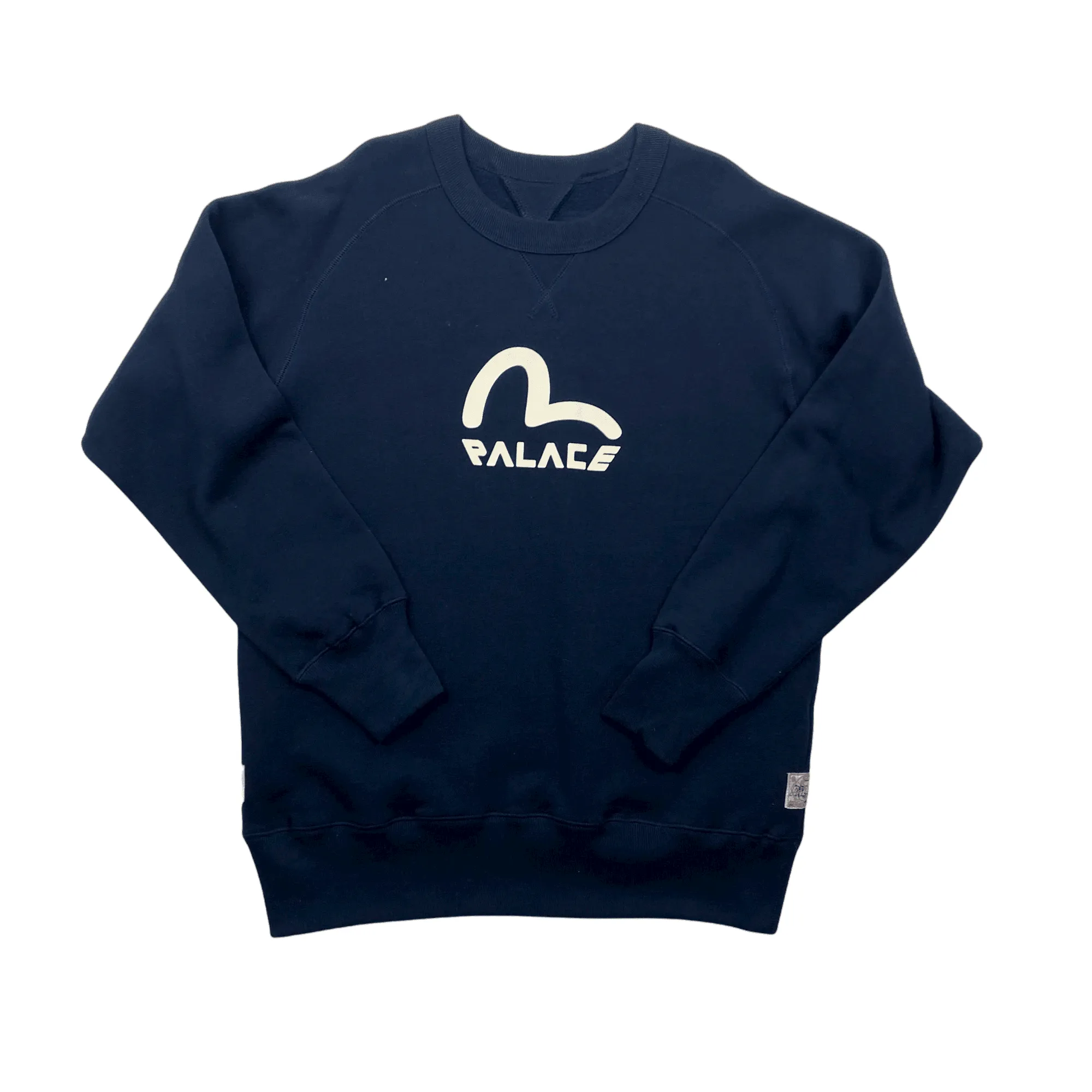 Navy Blue Palace x Evisu Reversible Sweatshirt - Small