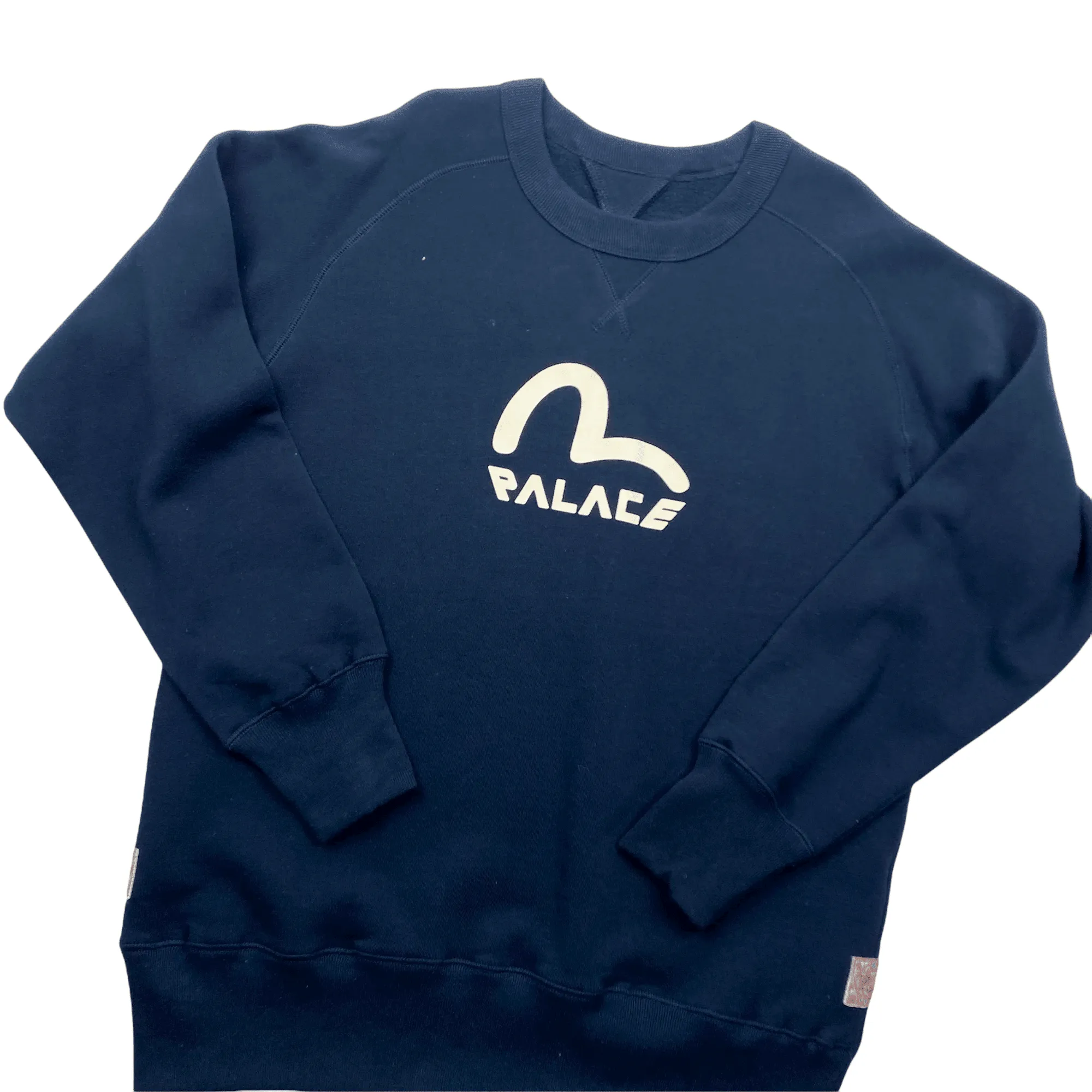 Navy Blue Palace x Evisu Reversible Sweatshirt - Small