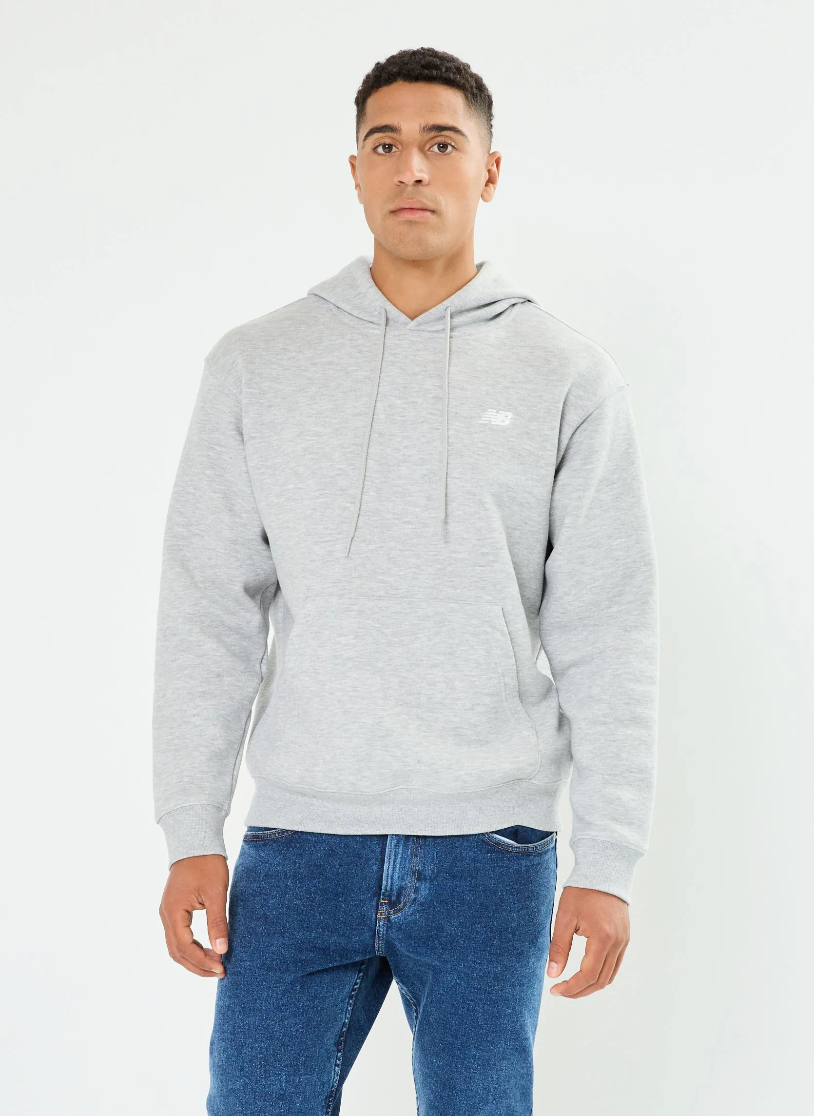 New BalanceSport Essentials Fleece Hoodie - Grigio