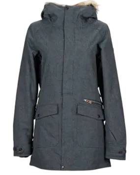 Nikita Womens Aspen Jacket - Charcoal