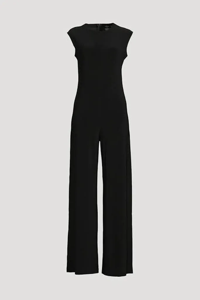 Norma Kamali - Sleeveless Jumpsuit- Black