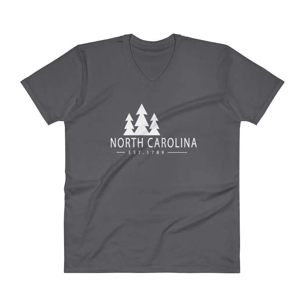 North Carolina - V-Neck T-Shirt - Established