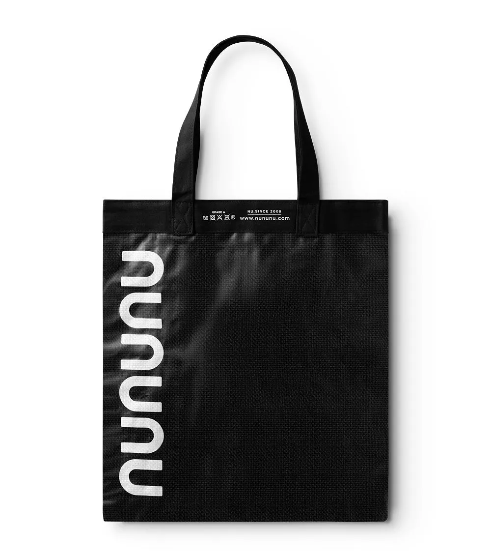 nu shopping tote bag