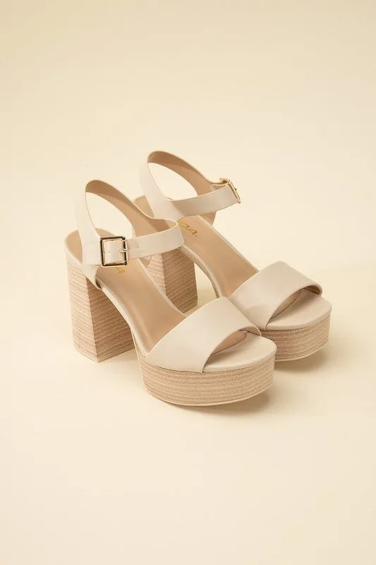 Options Ankle Strap Heels