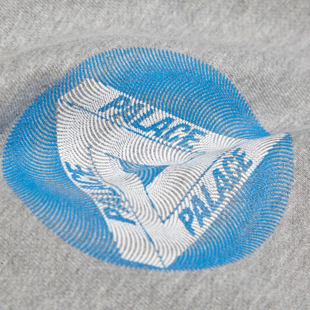 Palace Drury Swirl HoodyGrey & Blue