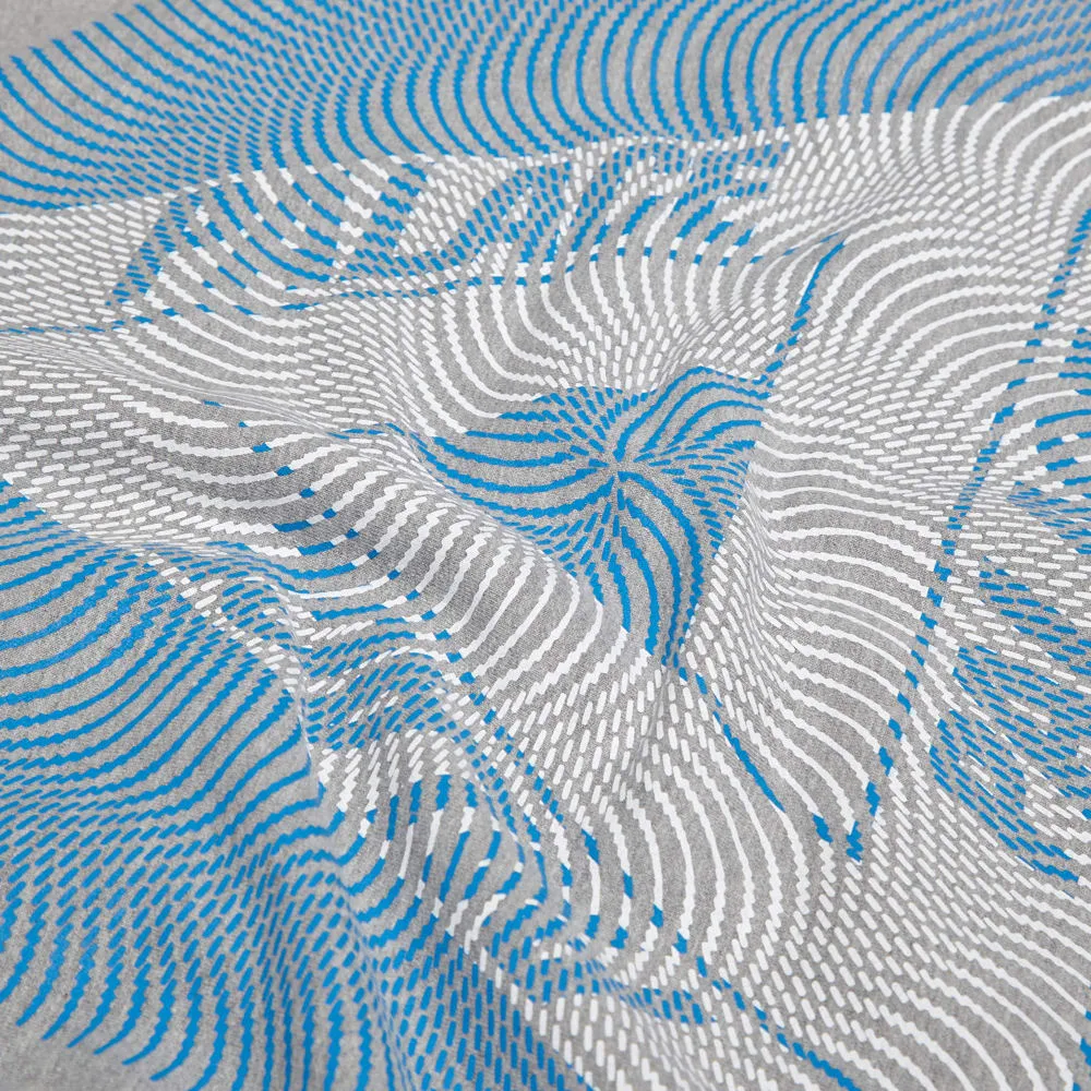 Palace Drury Swirl HoodyGrey & Blue