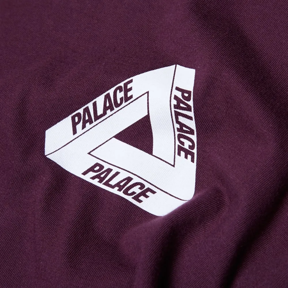 Palace Long Sleeve Tri-Ferg TeeCordovan