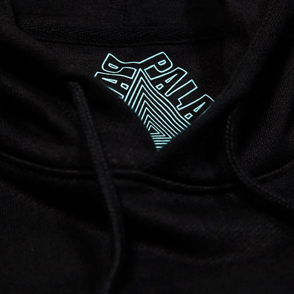 Palace Tri-Ferg Iced Out HoodyBlack