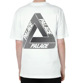 Palace Tri-Line TeeWhite