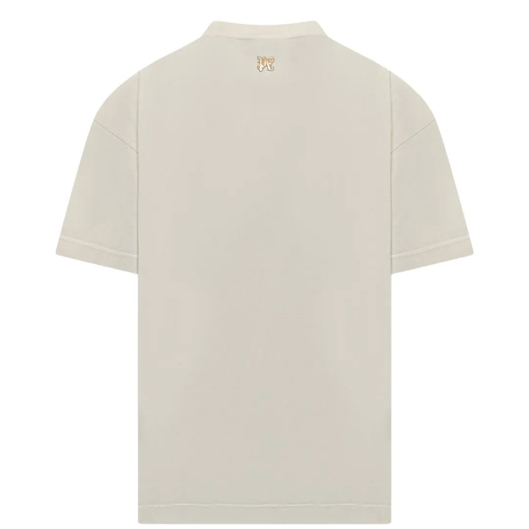 Palm Angels  |Monogram Street Style Plain Cotton Short Sleeves Logo